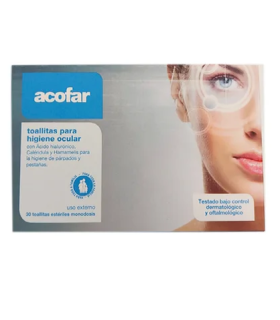ACOFARMA NESIRA TOALLITAS PARA HIGIENE OCULAR 30 UNIDADES