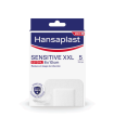 HANSAPLAST SENSITIVE XXL APOSITO ESTERIL 5 UNIDADES 10 CM X 8 CM