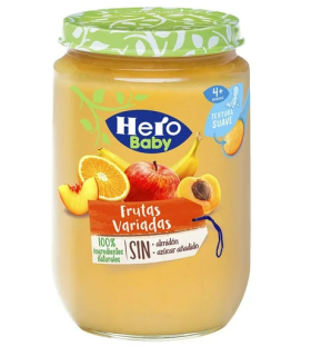 HERO BABY FRUTAS VARIADAS 1 TARRO 190 G