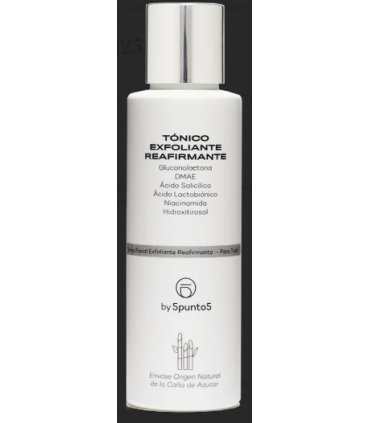 5PUNTO5 TONICO EXFOLIANTE REAFIRMANTE 125 ML