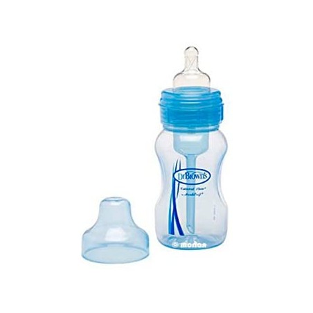 DR BROWN`S BIBERON NATURAL BOCA ANCHA SILICONA 150ML