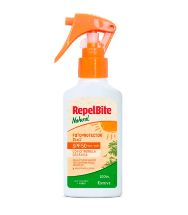 REPEL BITE FAMILIAR SOLAR MAS MOSQUITO SPF 50 100 ML