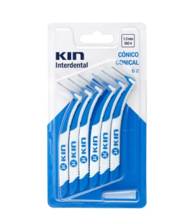 CEPILLO INTERDENTAL KIN CONICO 6 UNIDADES