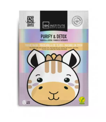 AQUARIUS IDC INSTITUTE GIRAFFE FACE MASK PURIFY & DETOX -77013
