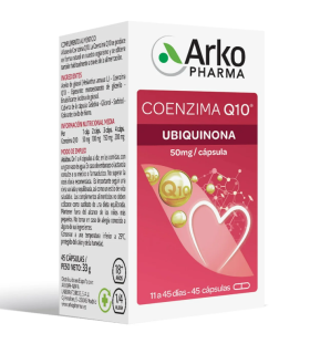 COENZIMA Q10 ARKOPHARMA 45 CAPSULAS