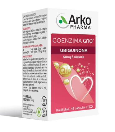 COENZIMA Q10 ARKOPHARMA 45 CAPSULAS