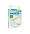 DERMOMED FIX APOSITO CON GASA ANTISEPTICA 6 UNIDADES 7,5 CM X 5 CM