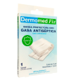 DERMOMED FIX BANDA PROTECTORA CON GASA ANTISEPTICA 1 UNIDAD 75 CM X 8 CM