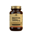 SOLGAR BIOTINA 5000 MCG 100 CAPSULAS