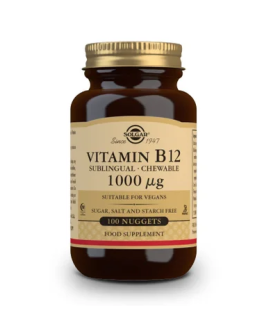 SOLGAR VITAMINA B12 1000 MICROGRAMOS 100 COMPRIMIDOS