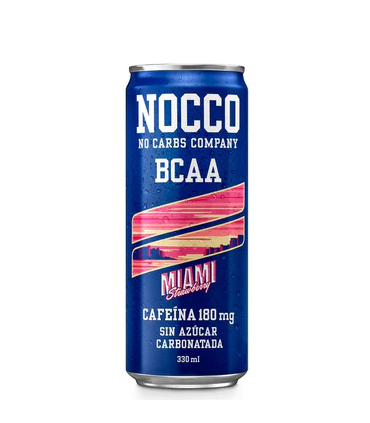 NOCCO BCAA MIAMI STRAWBERRY 330ML