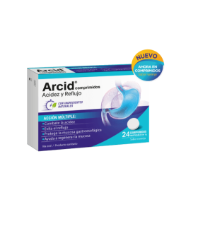 ARCID 24 COMPRIMIDOS MASTICABLES SABOR NARANJA