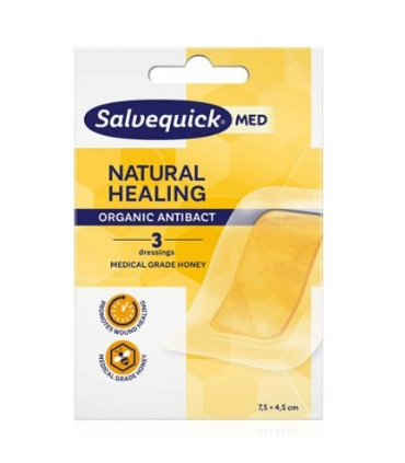 SALVELOX APOSITOS CON MIEL 7.5X4.5 CM 3 UND